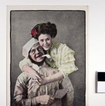 "I Love to Love a Mason 'Cause a Mason Never Tells." Postcard